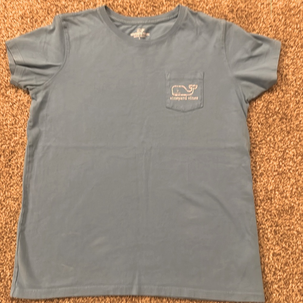 Vineyard Vines Girls T-shirt size L blue